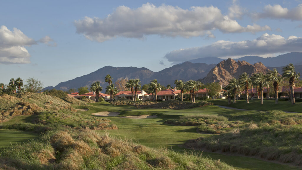 Image of Golf Course and Mountains in Coachella Valley