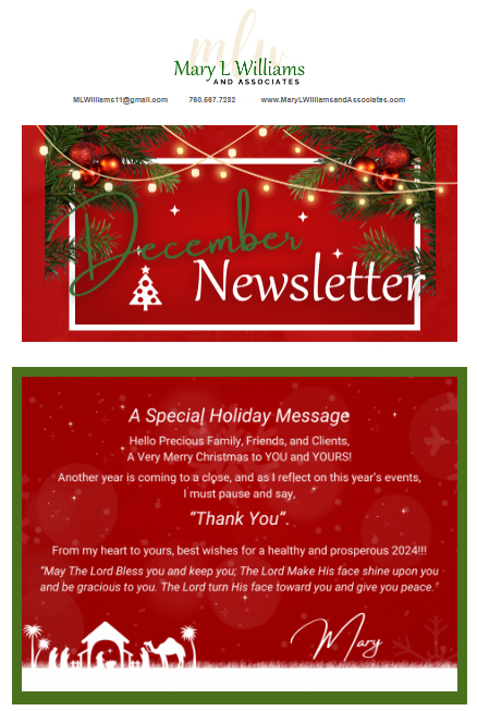 December Newsletter