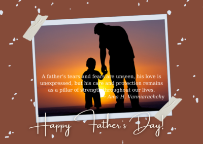 Image of Father and Son for Father's Day