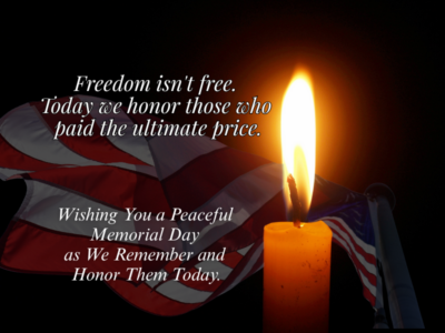 2025 Memorial Day - Mary L Williams and Associates
