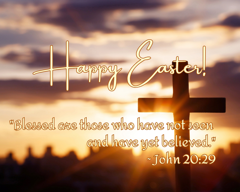 Easter Blessings from Mary!