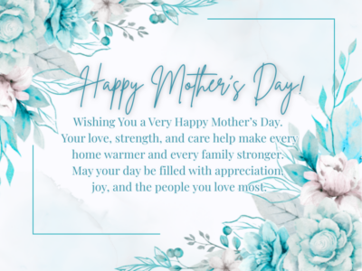 Mary's 2026 May Happy Mother's Day