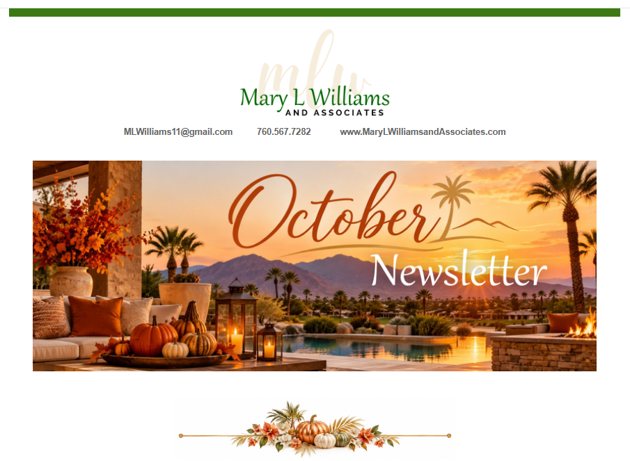 October in The Desert is Anything but Ordinary!
